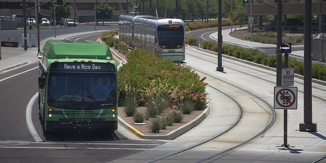 Bus, Train